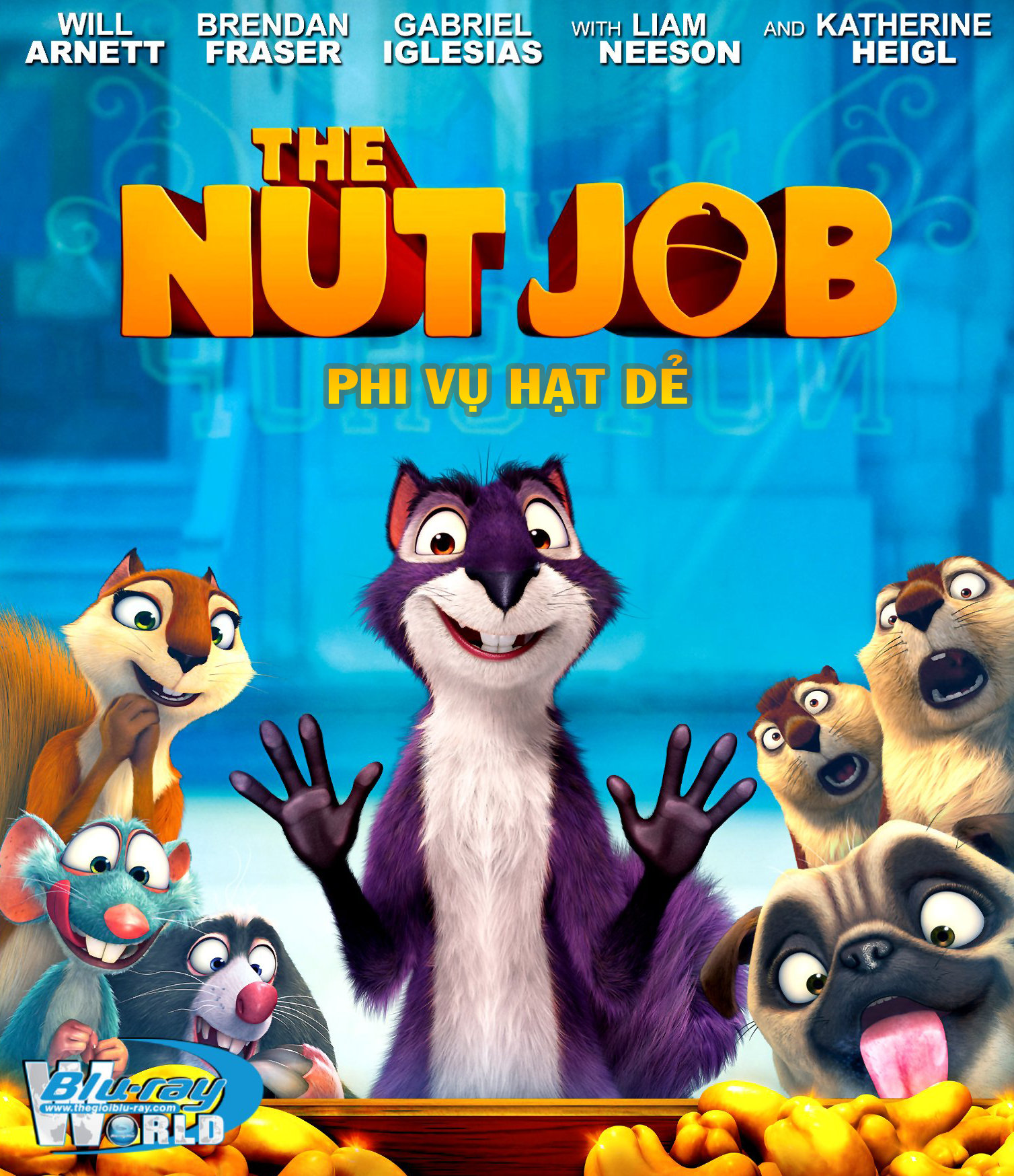 B1698. The nut job - PHI VỤ HẠT DẺ 2D 25G (DTS-HD MA 5.1)